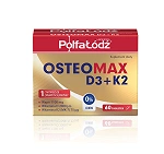 Osteomax D3+K2 tabletki z wapniem, witaminą D oraz witaminą K, 60 szt.