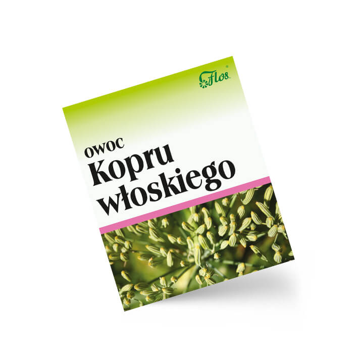 Owoc kopru włoskiego  zioła na dolegliwości trawienne, 50 g