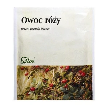 Owoc róży, zioła do zaparzania wspomagajaco w stanach niedoboru witaminy C, 50 g