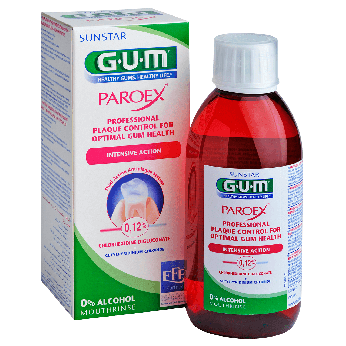 SUNSTAR GUM PAROEX 0,12%, płyn do jamy ustnej, 300 ml