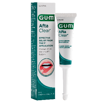 SUNSTAR GUM Afta Clear, żel do ust, 10 ml