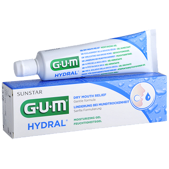 SUNSTAR GUM HYDRAL, nawilżający żel do jamy ustnej, 50 ml