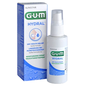 SUNSTAR GUM HYDRAL, nawilżający spray do jamy ustnej, 50 ml