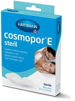 Cosmopor E , opatrunek na ranę 10 cm x 8 cm, 5 szt.
