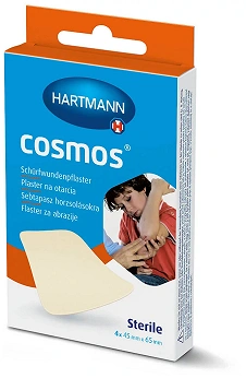 Cosmos , plaster na otarcia 45 mm x 65 mm, 4 szt.