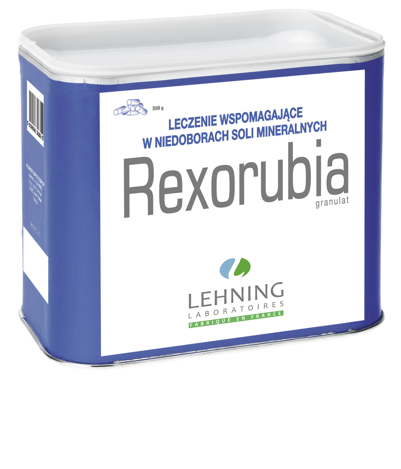 Lehning Rexorubia, preparat na niedobory soli mineralnych, 350 g
