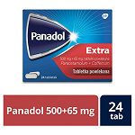 Panadol Extra tabletki o działaniu przeciwbólowym, 24 szt.