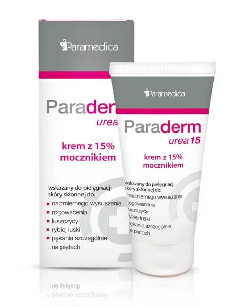 PARAMEDICA Paraderm Urea 15 , krem z 15% mocznikiem, 100 g — Inhaltsstoffe i ocena