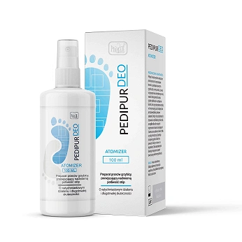 PEDIPUR DEO, preparat z atomizerem przeciw grzybicy, 100 ml