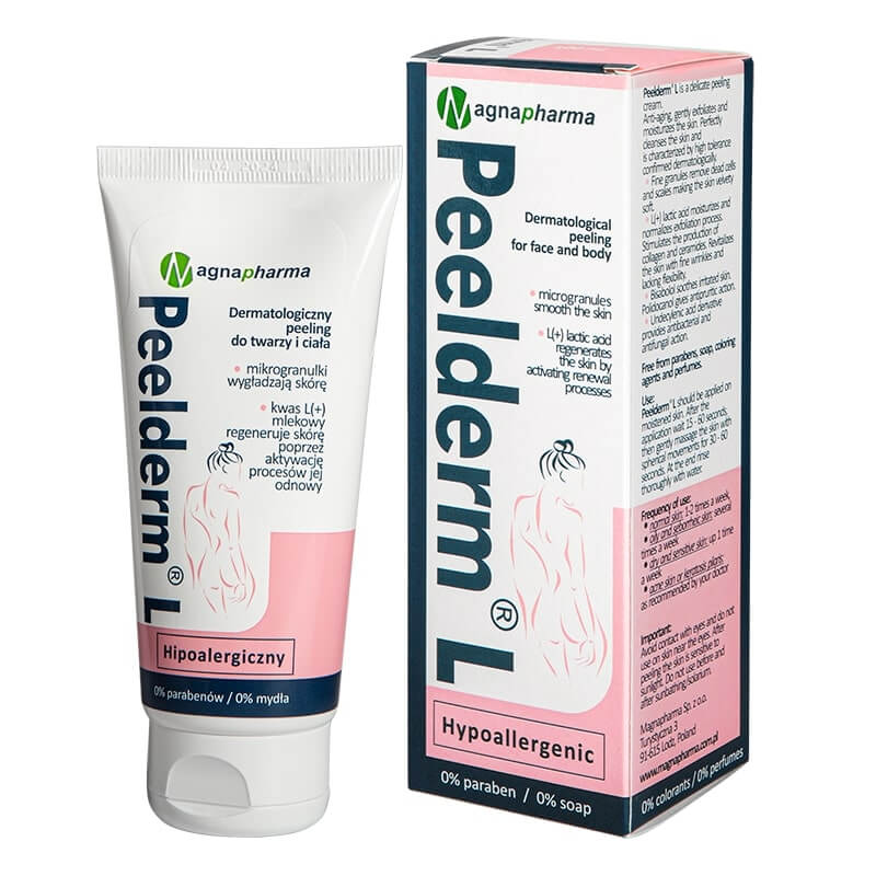 Peelderm L peeling peeling dermatologiczny do twarzy i ciała, 100 ml