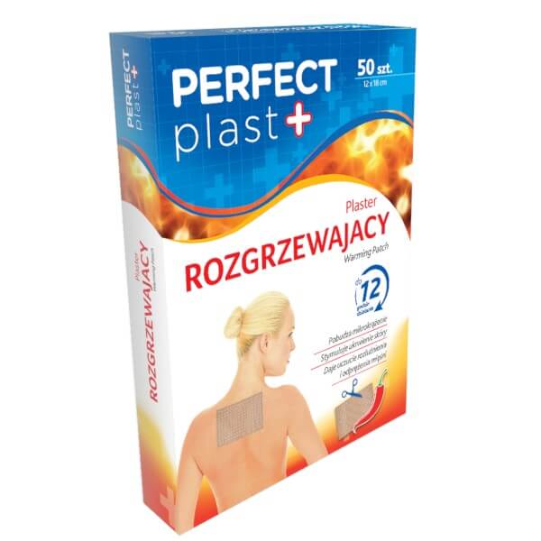 Perfect Plast Plaster , rozgrzewający, 50 szt.
