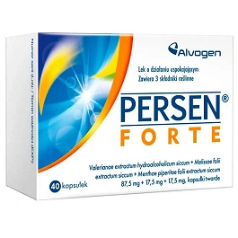 Persen Forte kapsułki o działaniu uspokajającym, 40 szt.