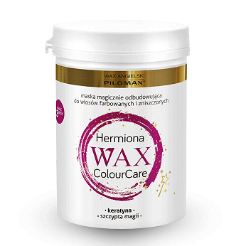Hermiona WAX ColourCare , maska odbudowująca do włosów zniszczonych i farbowanych, 240 ml