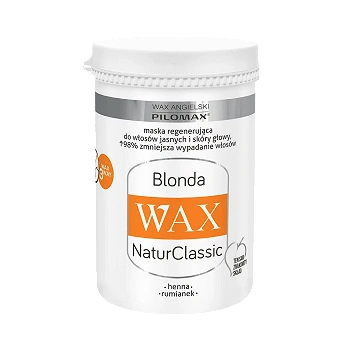 WAX Pilomax NaturClassic, maska regenerująca do jasnych włosów, 480 ml