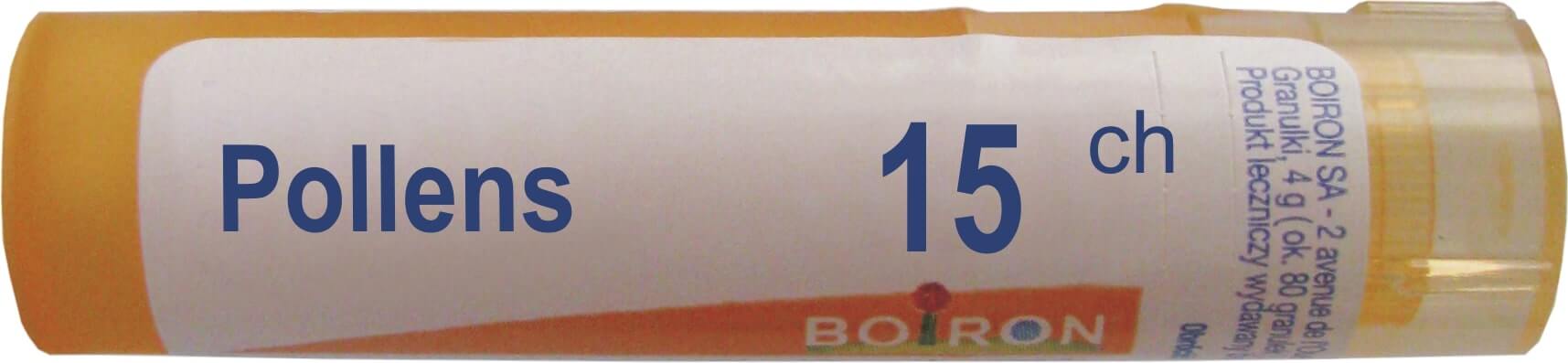 Boiron Pollens 15 CH, granulki, 4 g