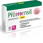 Promensil Forte tabletki z ekstraktem z czerwonej koniczyny dla kobiet w okresie menopauzy, 30 szt.