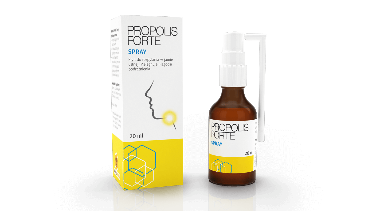 Propolis Forte spray łagodzący podrażnienia w jamie ustnej, 20 ml
