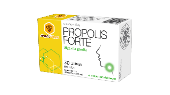Propolis Forte , tabletki o smaku mentolowym łagodzące ból gardła, 30 szt.