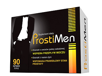 Prostimen Apotex , kapsułki ze składnikami wspomagającymi prostatę, 90 szt.