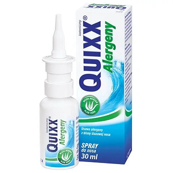 Quixx Alergeny , spray do nosa na objawy alergii, 30 ml