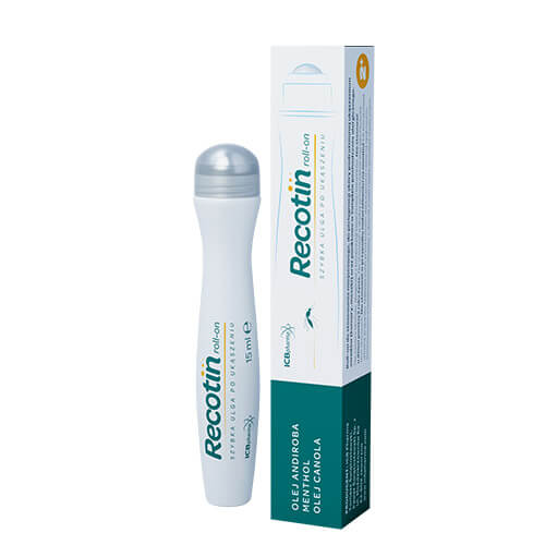 Recotin Rroll-on , łagodzący po ukąszeniu owadów,  15 ml