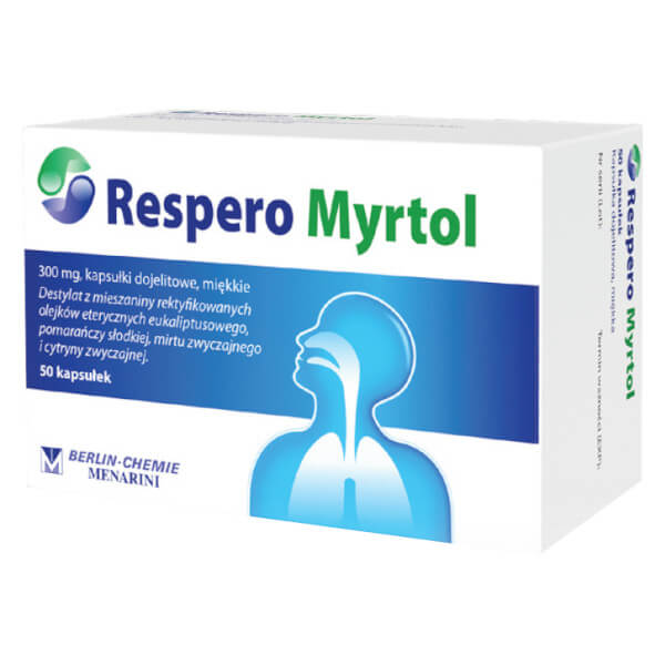 Respero Myrtol  kapsułki , 50 szt.