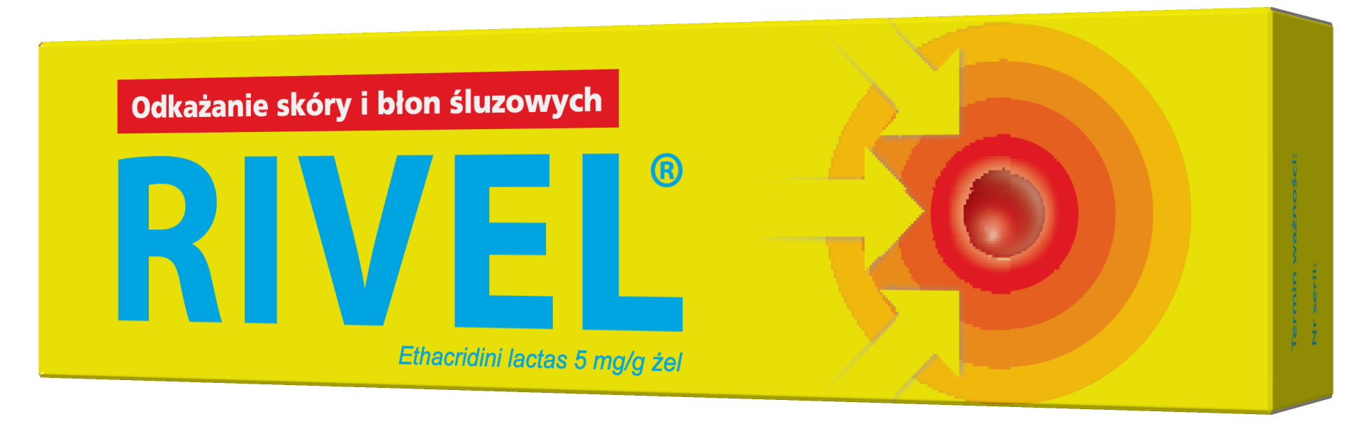 Rivel żel do odkażania skóry i błon śluzowych, 30 g
