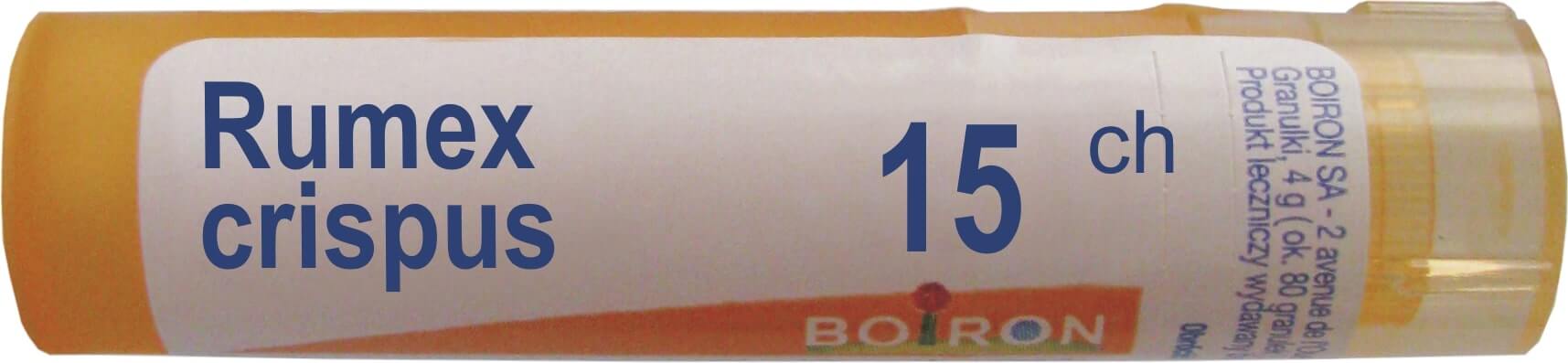 Boiron Rumex Crispus 15 CH granulki, 4 g