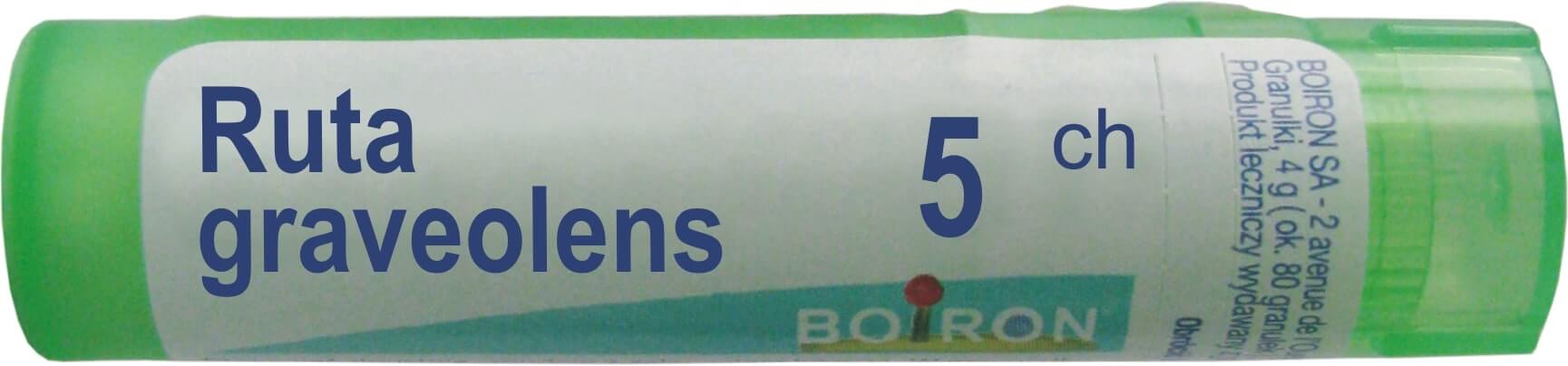 Boiron Ruta Graveolens 5 CH granulki, 4 g