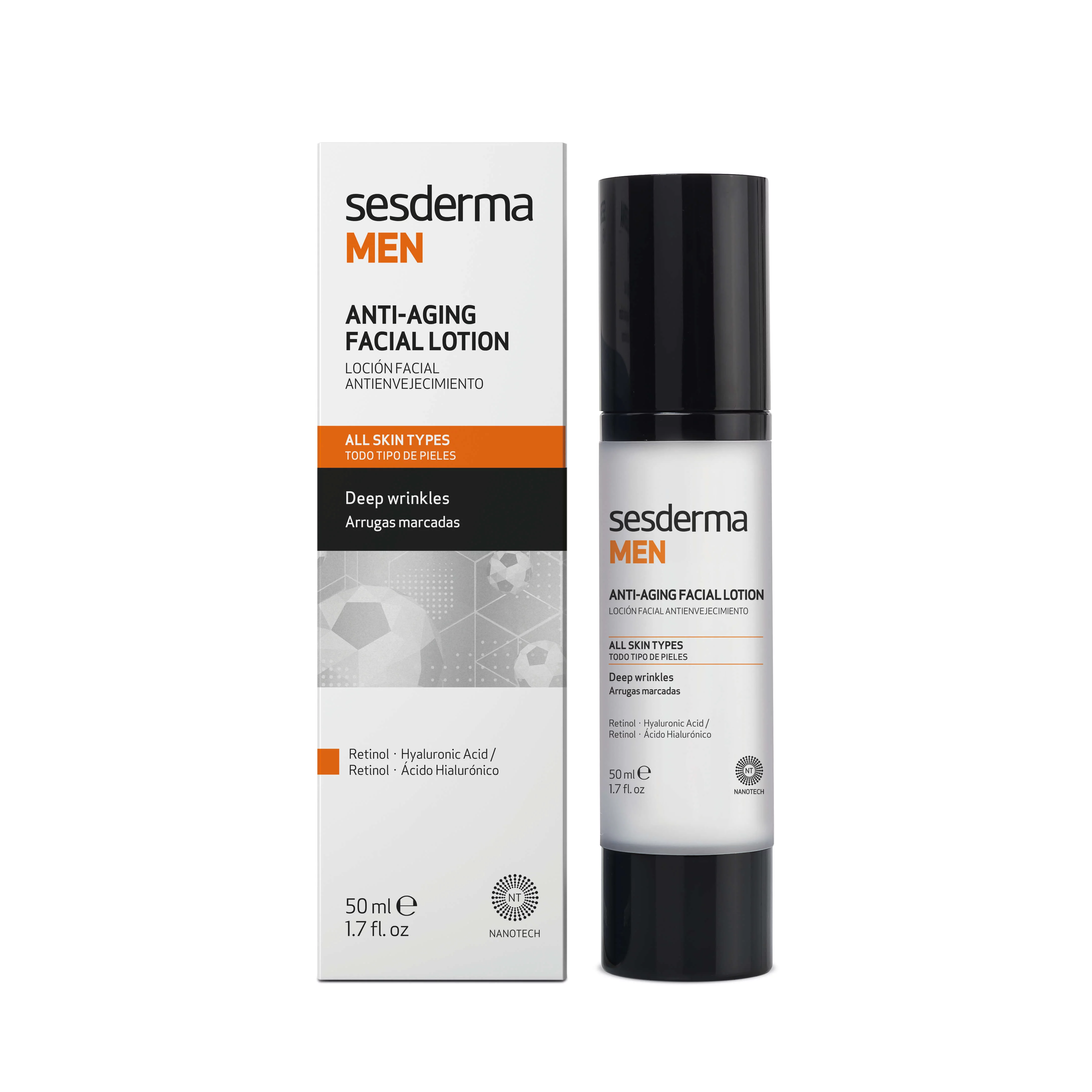 SESDERMA S.L. SESDERMA MEN, krem przeciwzmarszczkowy dla mężczyzn, 50 ml