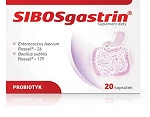 SIBOSgastrin  kapsułki ze składnikami uzupełnieniającymi mikroflorę jelitową, 20 szt.