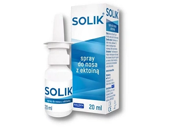 SOLIK, spray do nosa z ektoiną, 20 ml