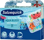 Salvequick Aqua Block Kids plastry wodoodporne dla dzieci, 12 szt.