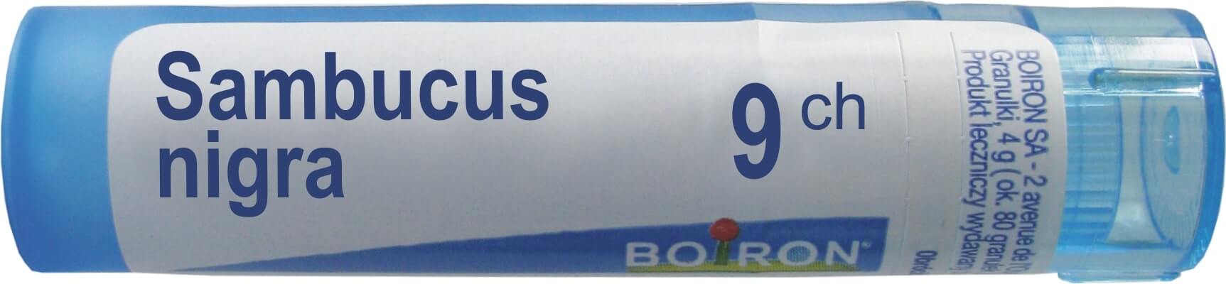 Boiron Sambucus Nigra 9 CH , granulki, 4 g