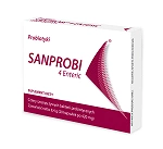 Sanprobi 4 Enteric kapsułki z czterema szczepami bakterii probiotycznych, 20 szt.