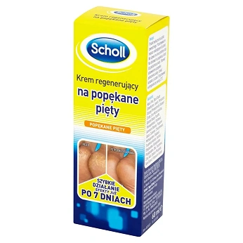 Scholl Krem , regenerujący na popękane pięty, 60 ml