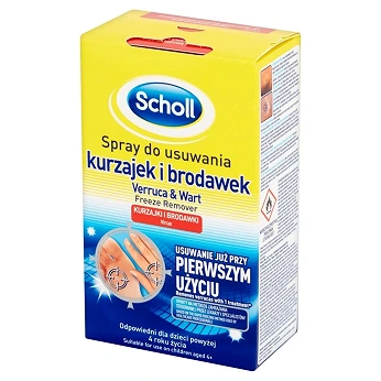 Scholl Spray , do usuwania kurzajek i brodawek, 80 ml