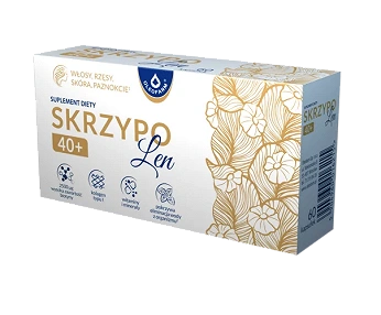Skrzypolen 40+, kapsułki z biotyną na włosy, skórę i paznokcie, 60 szt.