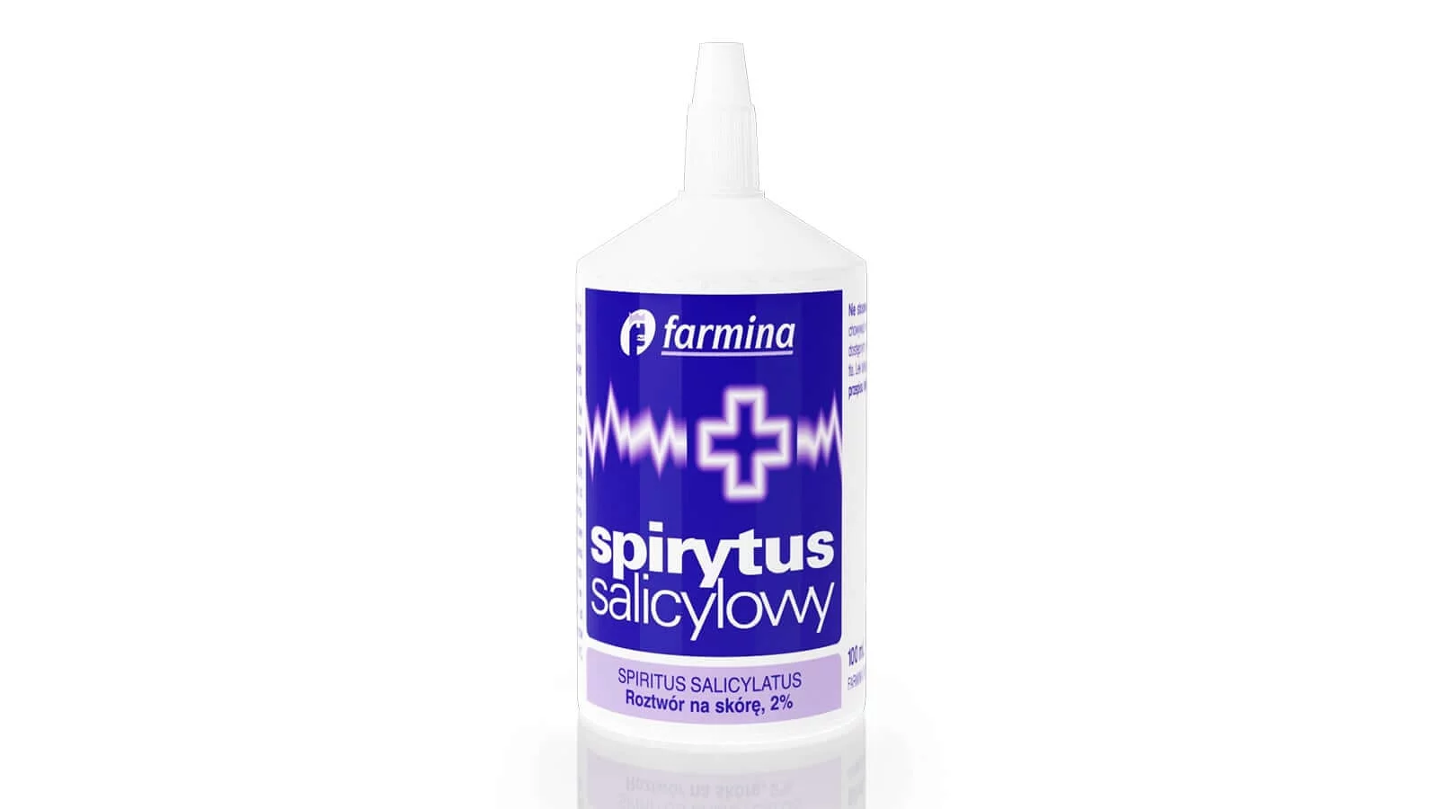 Spirytus salicylowy 2% roztwór o działaniu dezynfekującym na skórę, 100 ml