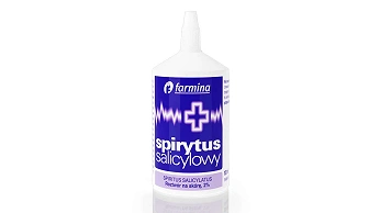 Spirytus salicylowy 2%, roztwór o działaniu dezynfekującym na skórę, 100 ml