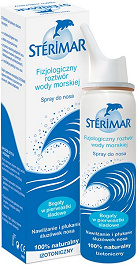 Sterimar roztwór wody morskiej na nawilżenie śluzówek nosa, 100 ml