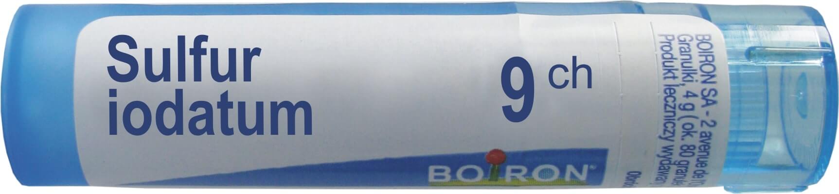 Boiron Sulfur Iodatum 9 CH  granulki, 4 g