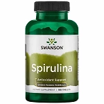 Swanson Spirulina tabletki ze składnikami uzupełniającymi codzienną dietę osób dorosłych, 180 szt.