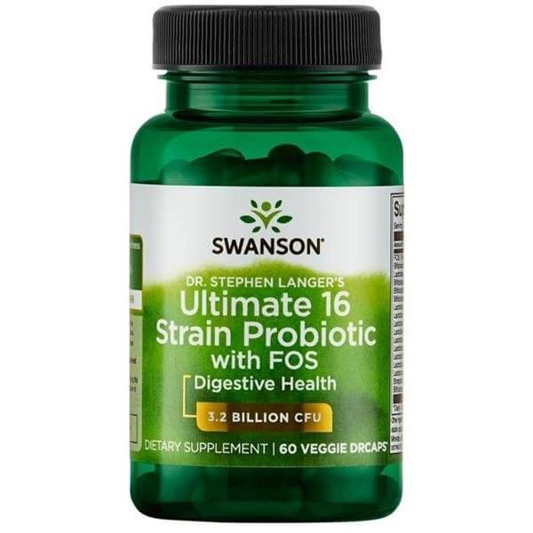 Swanson Ultimate 16 strain formula, kapsułki ze składnikami wspierającymi odporność , 60 szt.