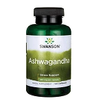 Swanson Ashwagandha 450 mg kapsułki ze składnikami w okresach wzmożonego napięcia nerwowego, 100 szt.