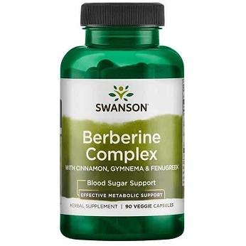 Swanson Berberine Complex, kapsułki, 90 szt.