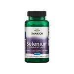 Swanson Selen Select 100 mg kapsułki z selenem pomagającym zachować zdrowe włosy i paznokcie, 200 szt.