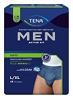 TENA MEN Active Fit Pants  majtki chłonne Plus Blue L/XL, 8 szt.