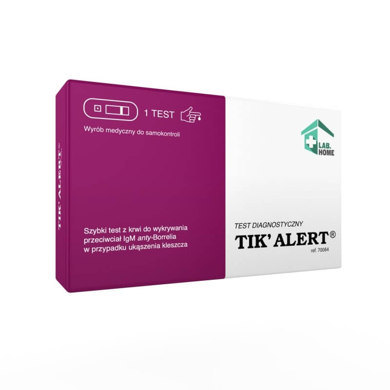 TIK'ALERT  test na boreliozę z krwi, 1 szt.