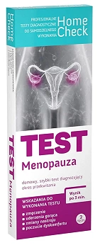 Home Check TEST Menopauza , domowy szybki, diagnozujący okres przekwitania, 2 szt.